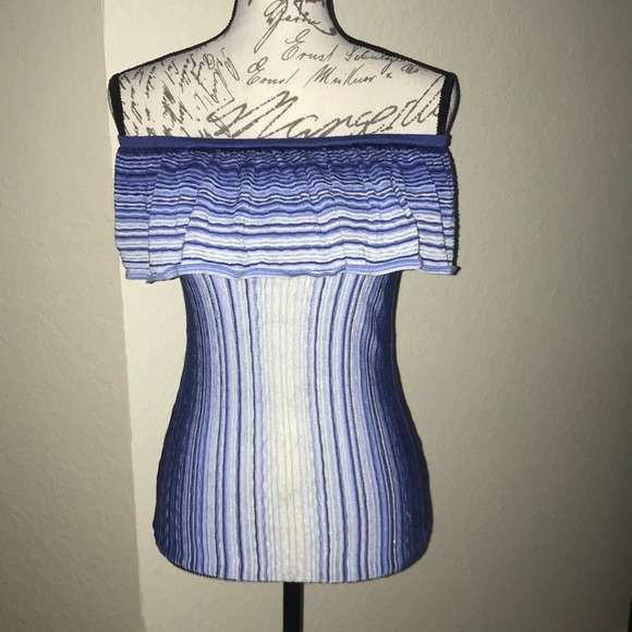 WHBM off shoulder blouse - Picture 1 of 3